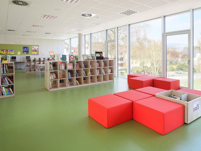 Grundschule Bad Soden Neubau Innenarchitektur