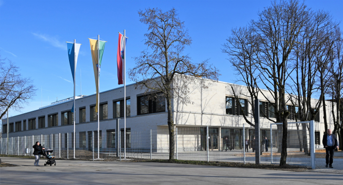 beflaggung für die einweihung